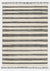 Coco Stripe 'Black & White' - 9'W x 12'L