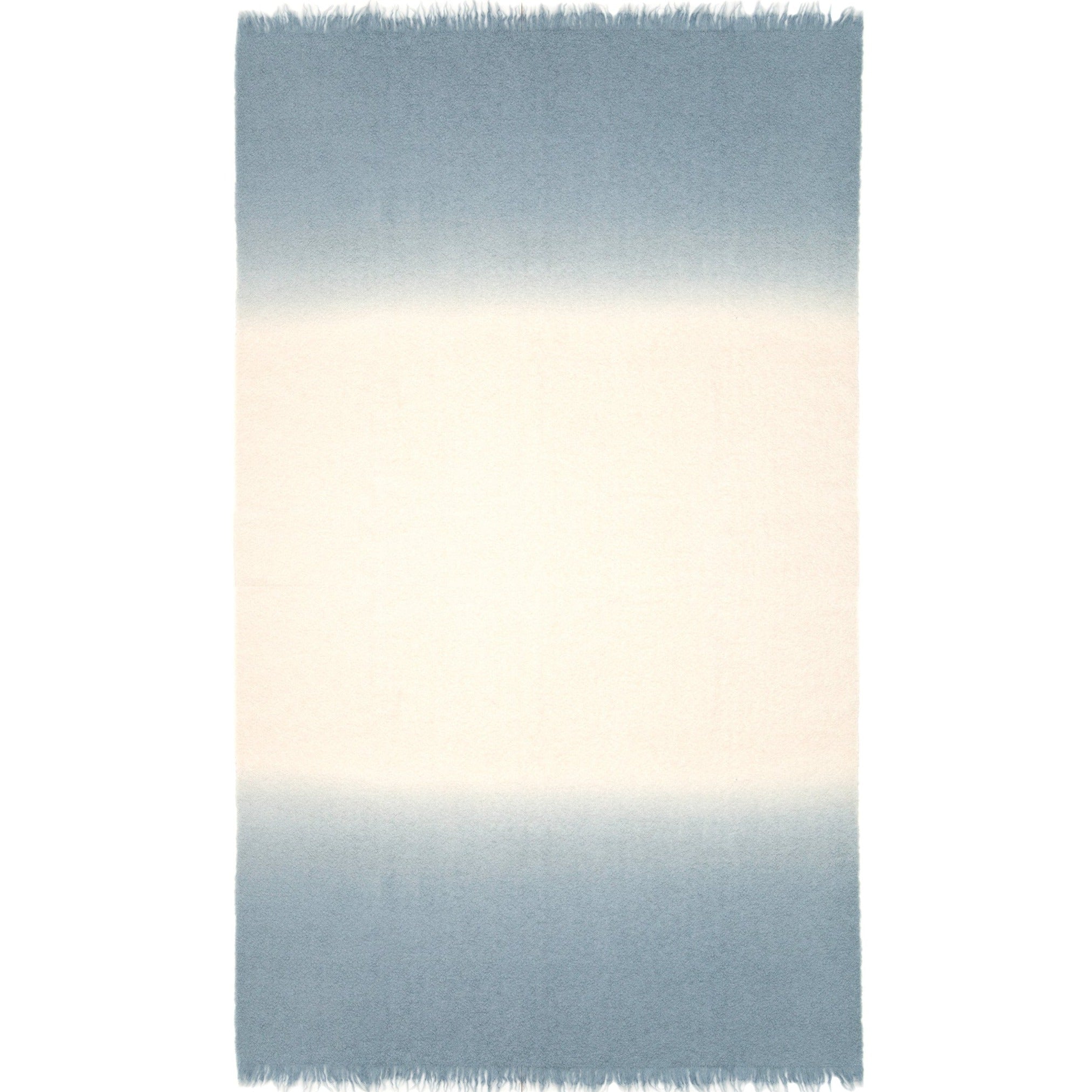 Single Weave Alpaca Bouclé Ombré Throw