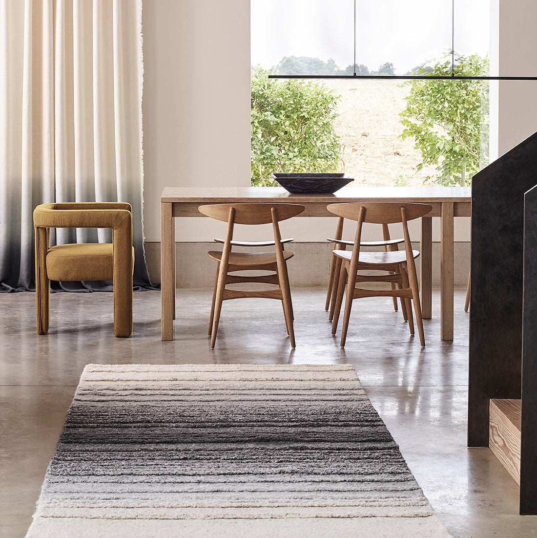 Alpaca Boucle Ombre 'Shadow'- 14' 6" W x 11'L