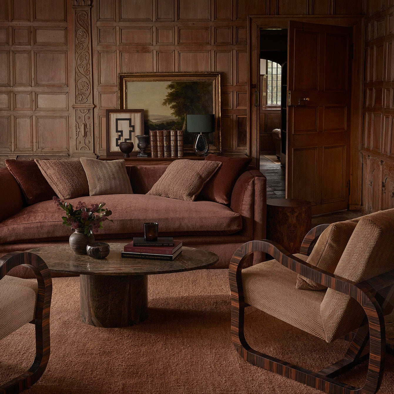 Onde Bouclé Brindle