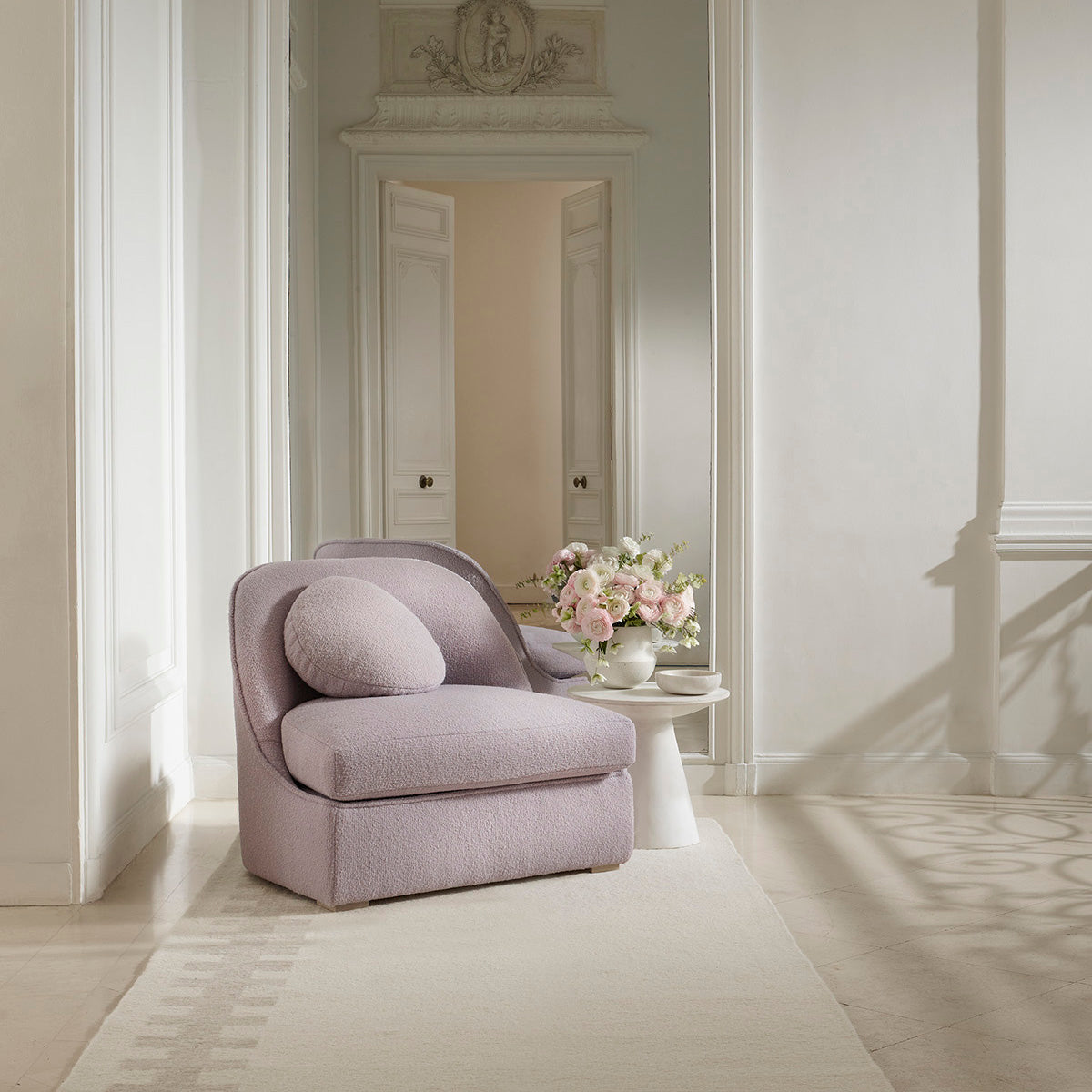 Condor 'Stone / White'- 9'W x 12'L