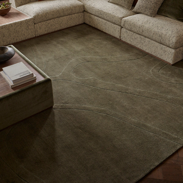 Rivulet 'Moor'- 9'W x 12'L - Rosemary Hallgarten