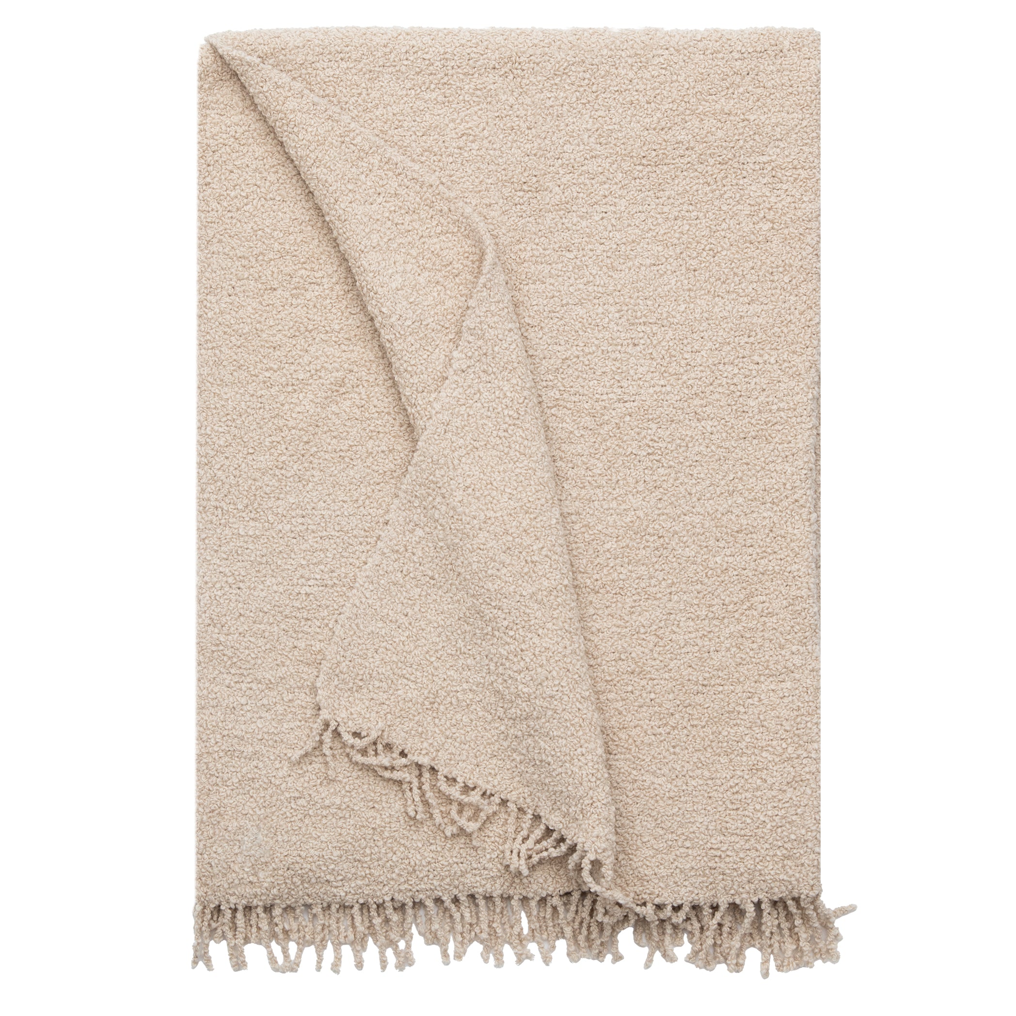 Pebble Bouclé Throw - Rosemary Hallgarten