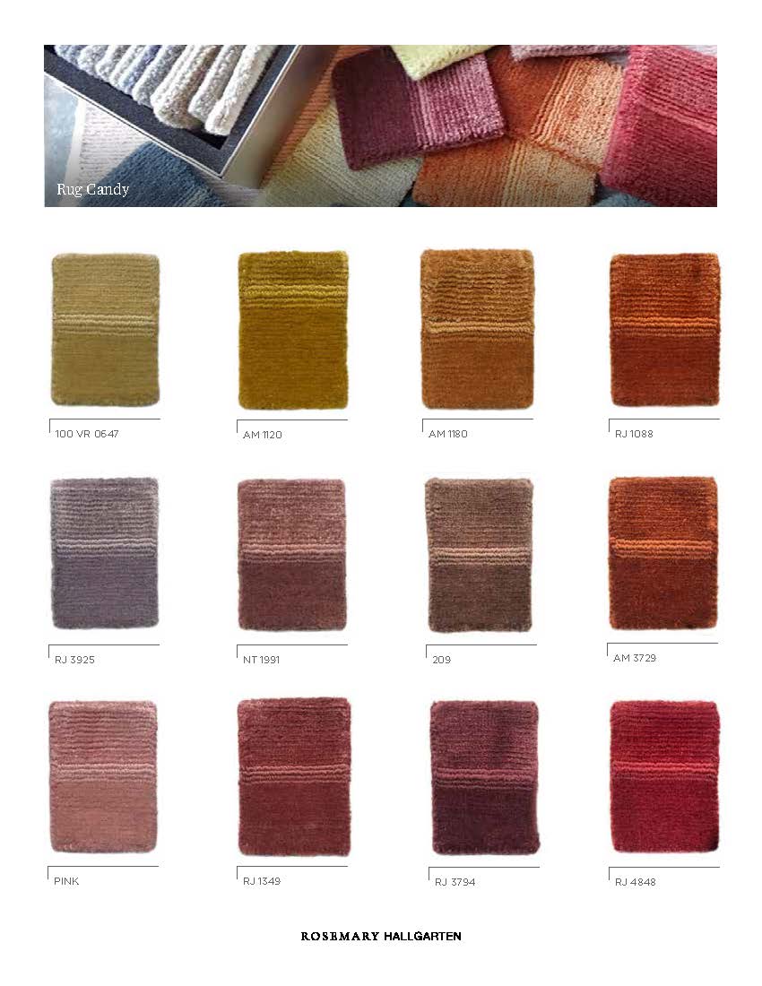 Wool Rug Candy Rug Candy Box Set - Rosemary Hallgarten
